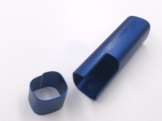 Blue Stamped Aluminum Parts Electronics Shell  Anodic Oxidation Plated