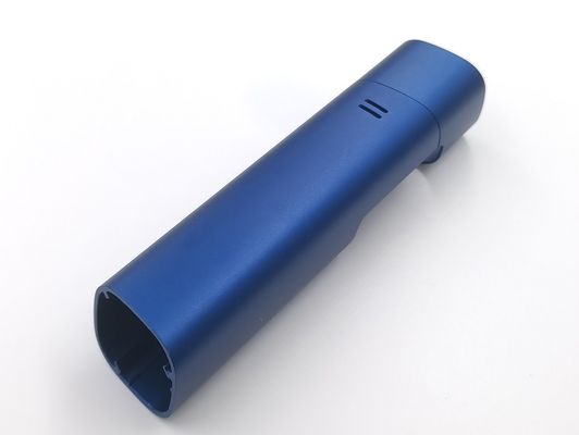 Blue Stamped Aluminum Parts Electronics Shell  Anodic Oxidation Plated