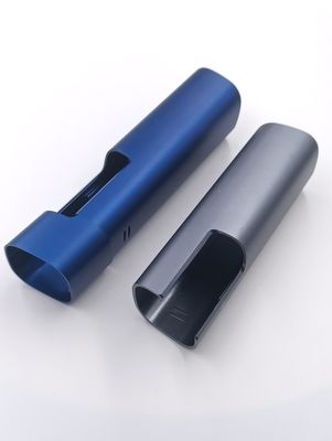 Blue Stamped Aluminum Parts Electronics Shell  Anodic Oxidation Plated